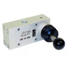 HR 14320 Handspaksventil 3/2-vägs 1/4